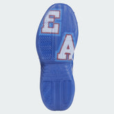 View of the outsole of the Adidas T-Mac Millennium men's sneakers, showing the durable rubber sole with multi-directional traction pattern.